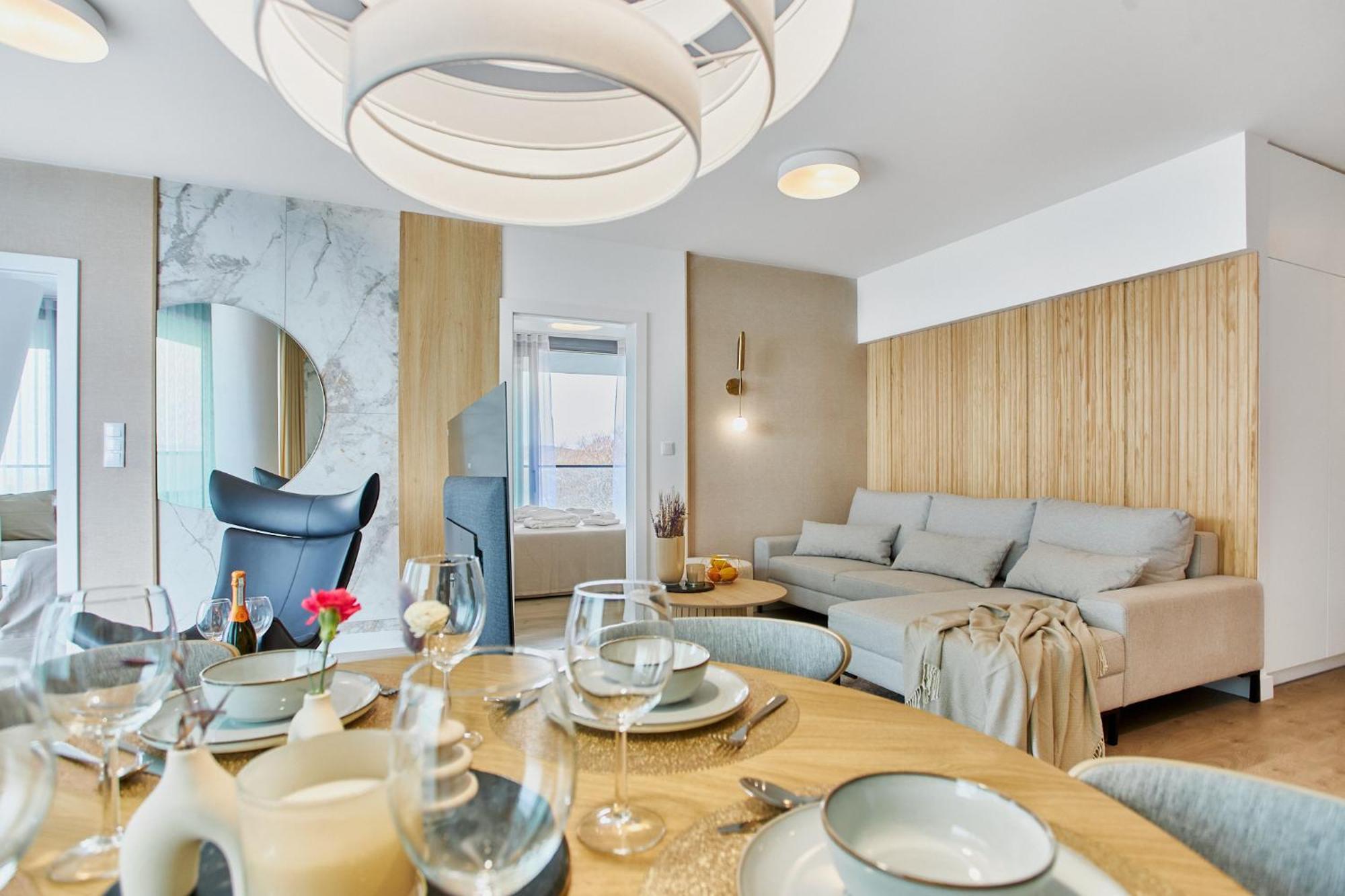 Wave Beachfront Family Apartment Miedzyzdroje Eksteriør billede