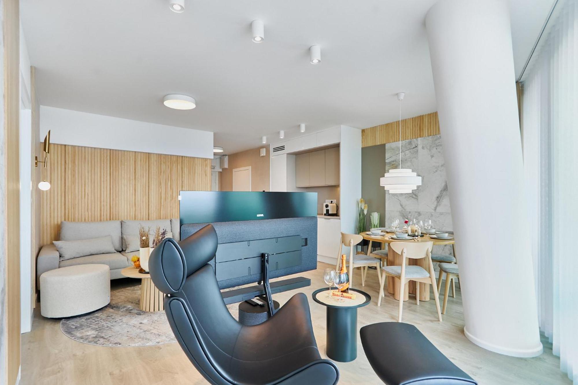 Wave Beachfront Family Apartment Miedzyzdroje Eksteriør billede
