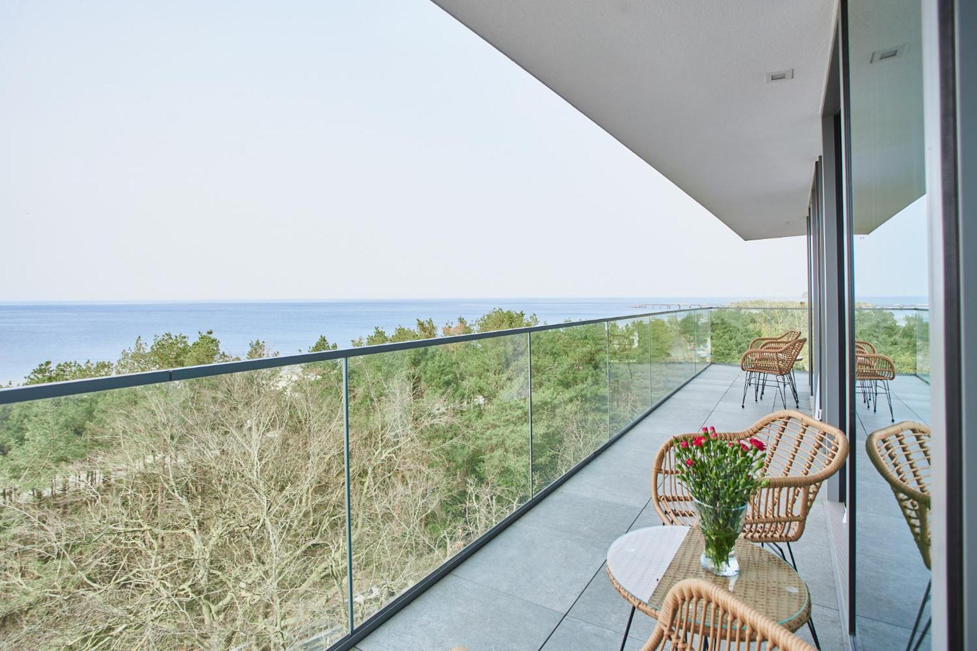 Wave Beachfront Family Apartment Miedzyzdroje Eksteriør billede